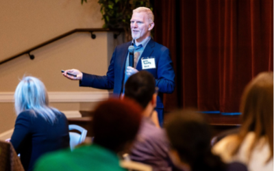 Dr. Mike Rakotz, interim group vice president for health outcomes at the American Medical Association, addressing health care organizations during the quality improvement working session