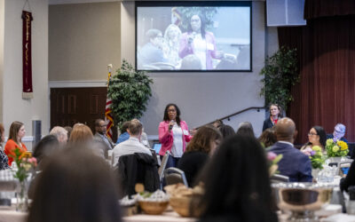 Kinetra Joseph, Senior Advisor for Behavior Change Programs and Campaigns at the CDC Foundation, leads a workshop on the development of the Live to the Beat Campaign.